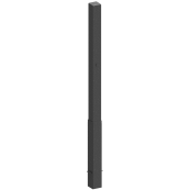Barrier posts | Steel tube 70 x 70 mm | removable, with 8 mm triangular lock | hot-dip galvanized | without eyelet